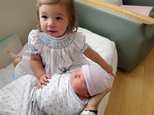 Carlisle and Baby Mac Carlisle and Baby Mac