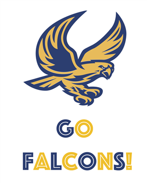 Go Falcons logo