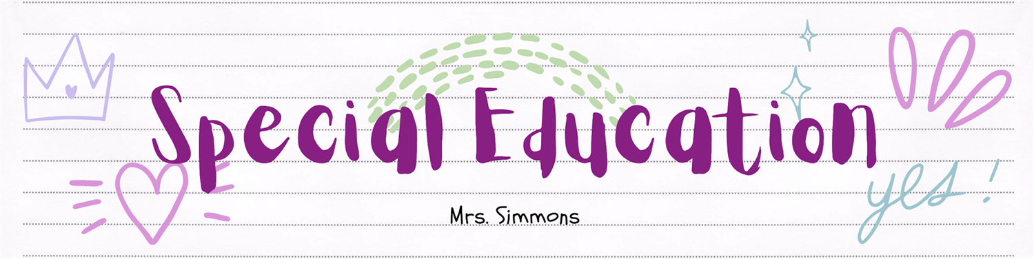 Welcome to Mrs. Simmons' Page