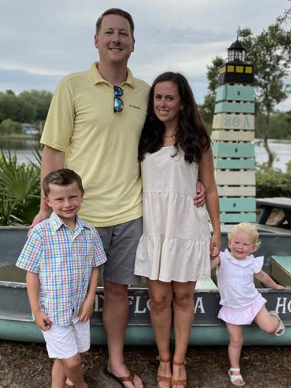 Mrs. Harris and her family